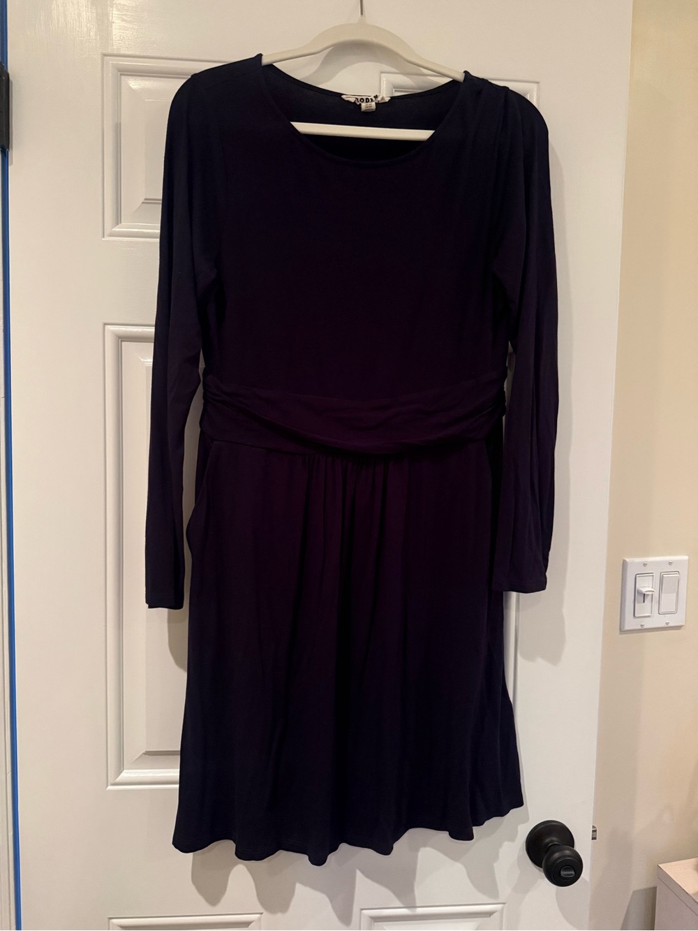 Boden Navy Abigail Jersey Dress - Picture 4 of 6
